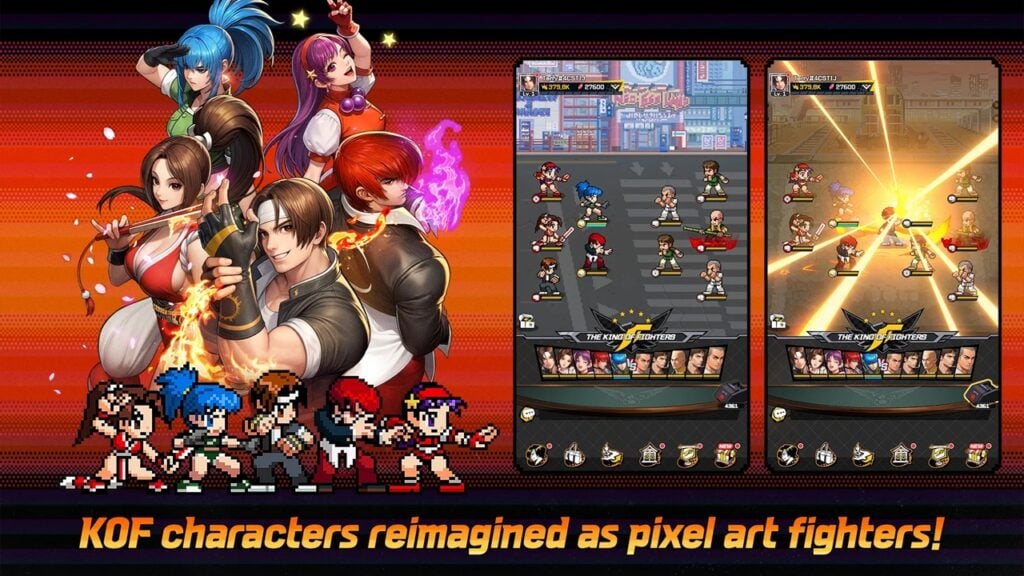 The King of Fighters, un gioco di ruolo AFK con personaggi collezionabili, è ora in accesso anticipato