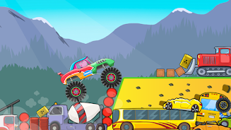 Schermata Kids Monster Truck Racing Game 1