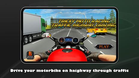 Tricky Moto Highway Driving ภาพหน้าจอ 0