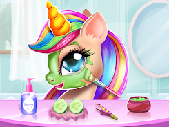 Unicorn Dress up Girls Game Tangkapan skrin 2