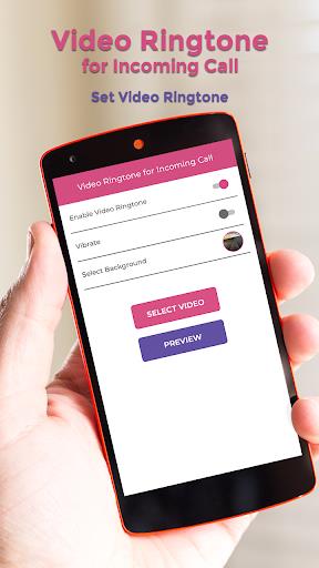 Video Ringtone for Incoming Call应用截图第0张
