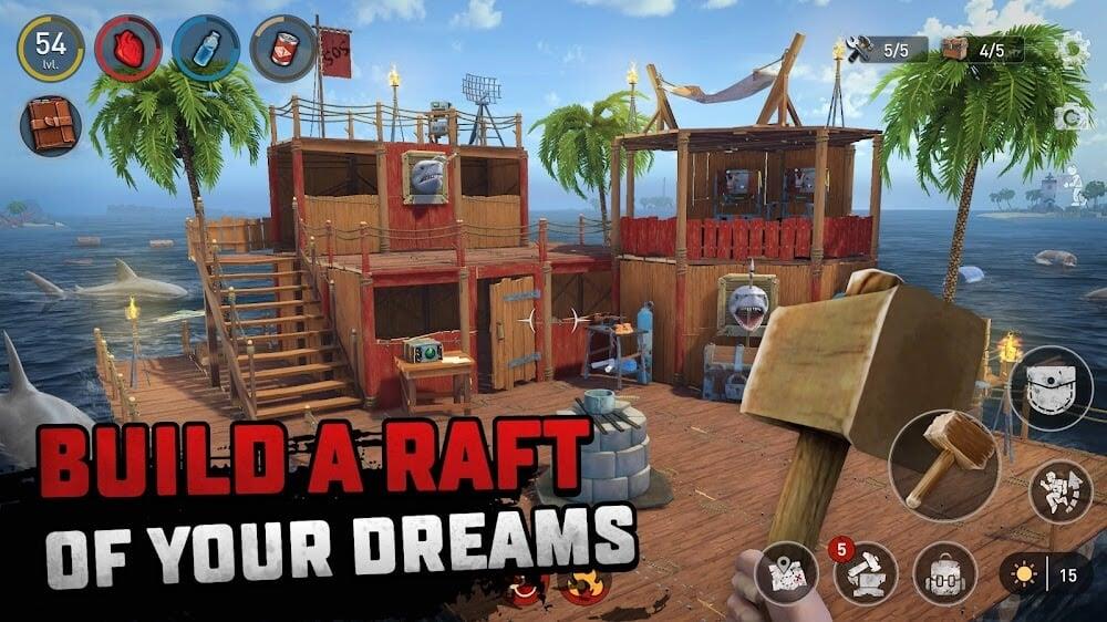 Raft Survival স্ক্রিনশট 2