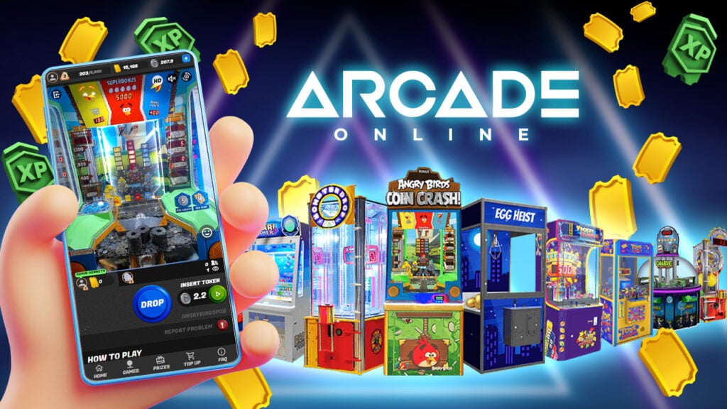 Arcade Online 是一個基於瀏覽器的真機真獎遊戲平台