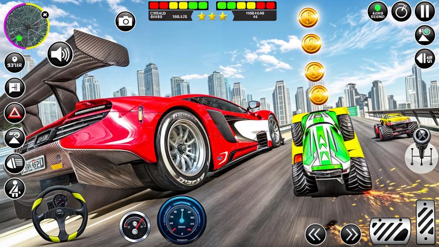 Toy Car Stunts GT Racing Games Ảnh chụp màn hình 1