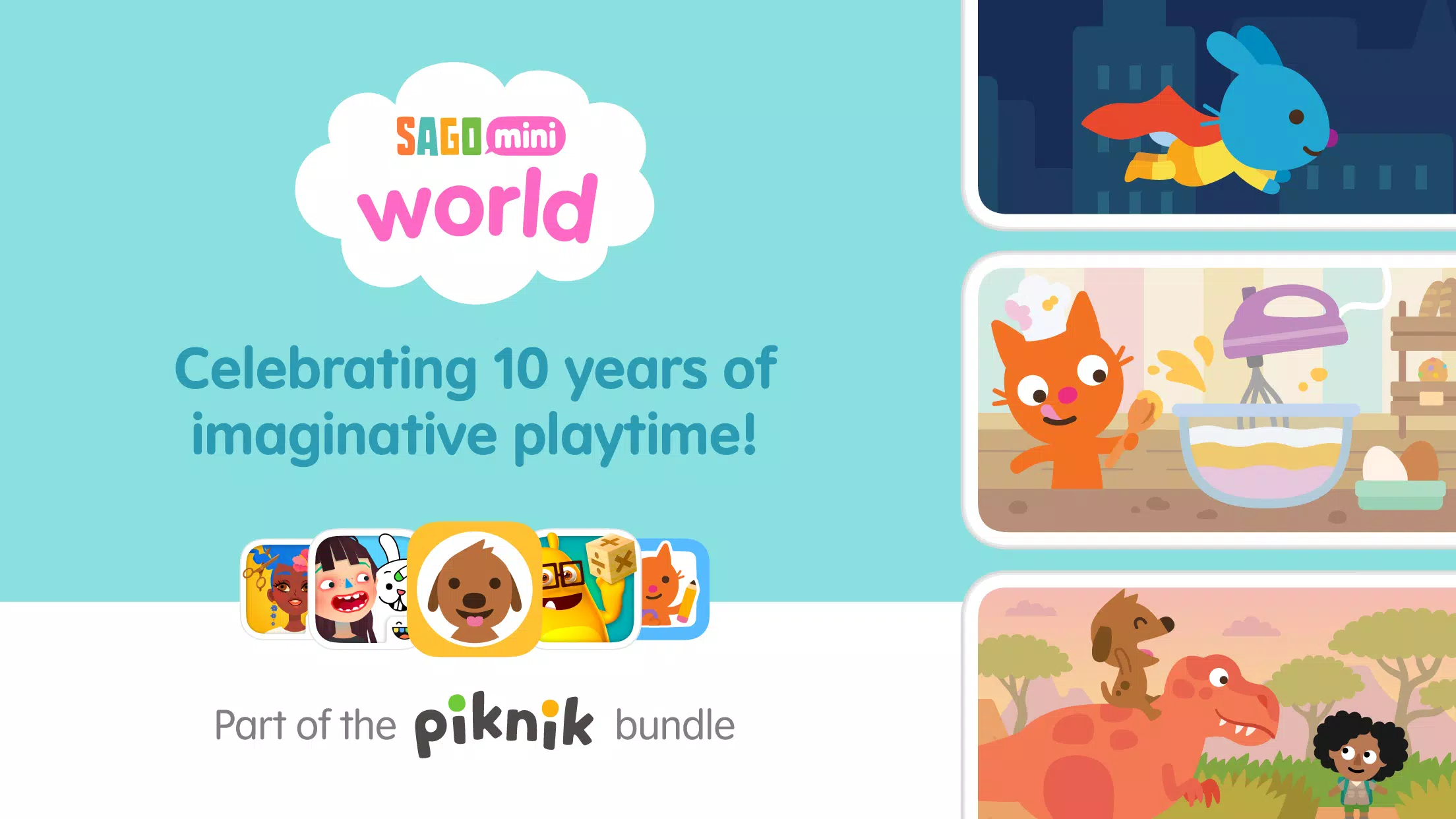 Sago Mini World: Kids Games Zrzut ekranu 0
