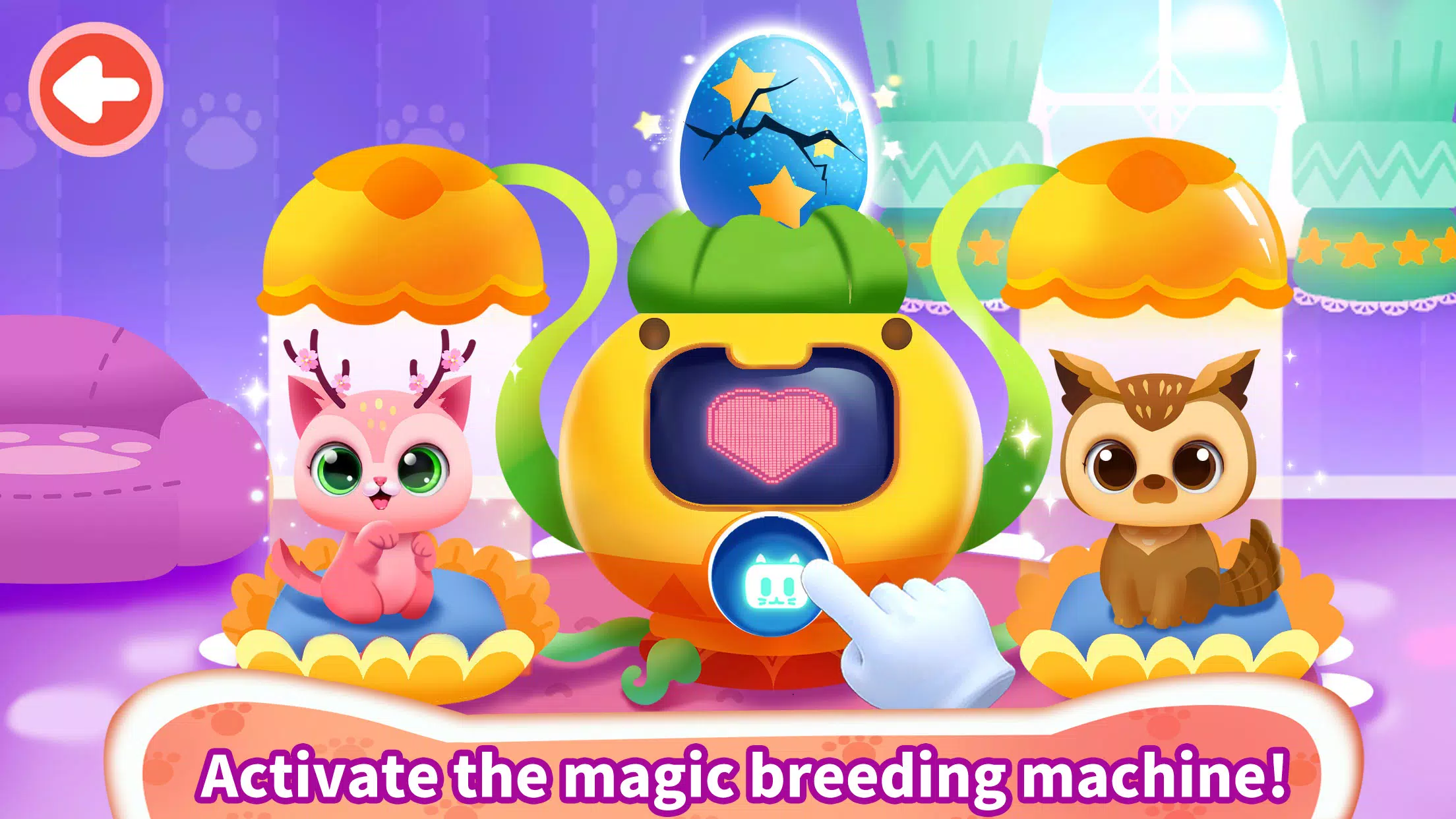 Little Panda: Baby Cat Daycare Ảnh chụp màn hình 1