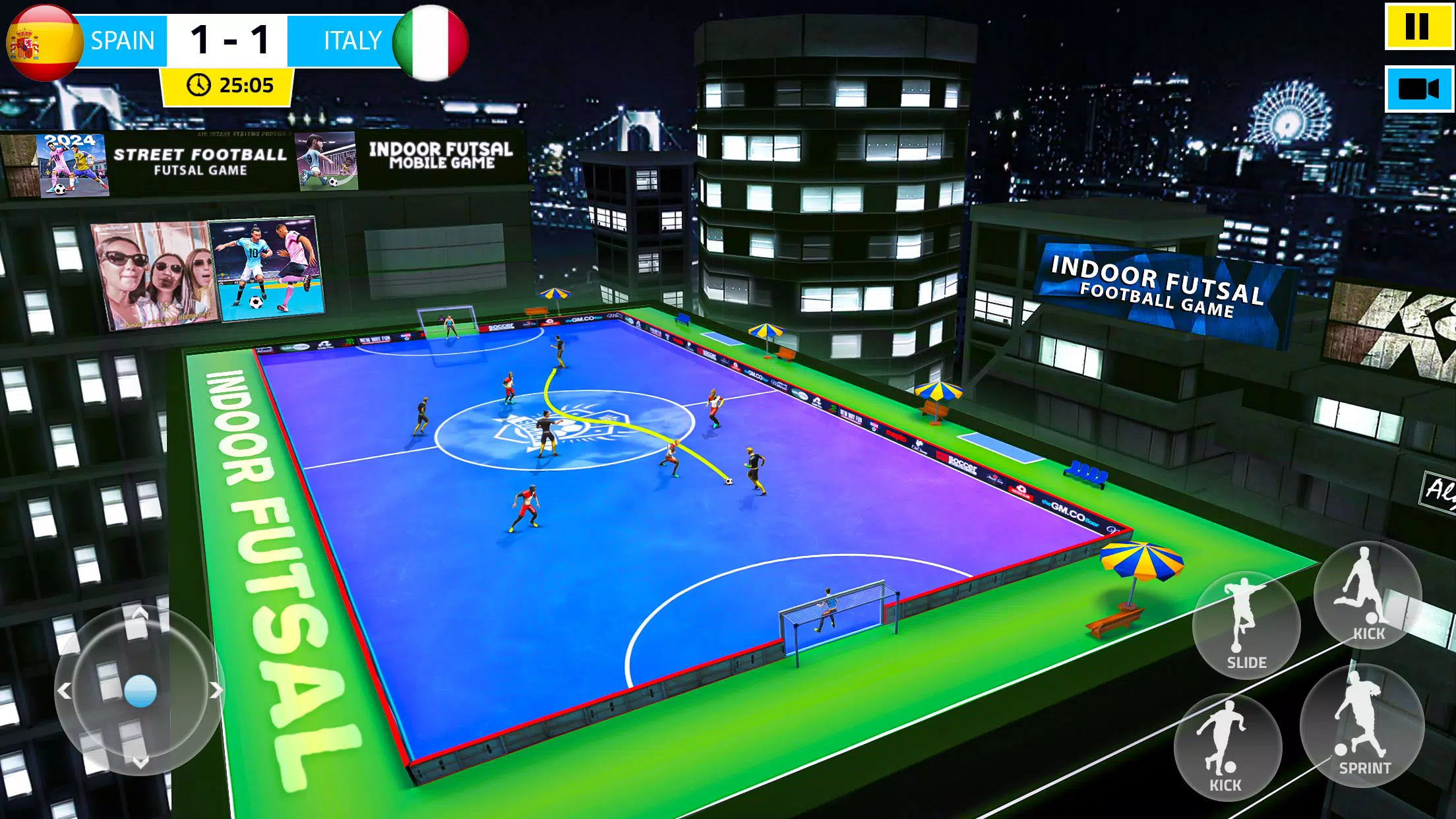 Indoor Futsal: Football Games स्क्रीनशॉट 0