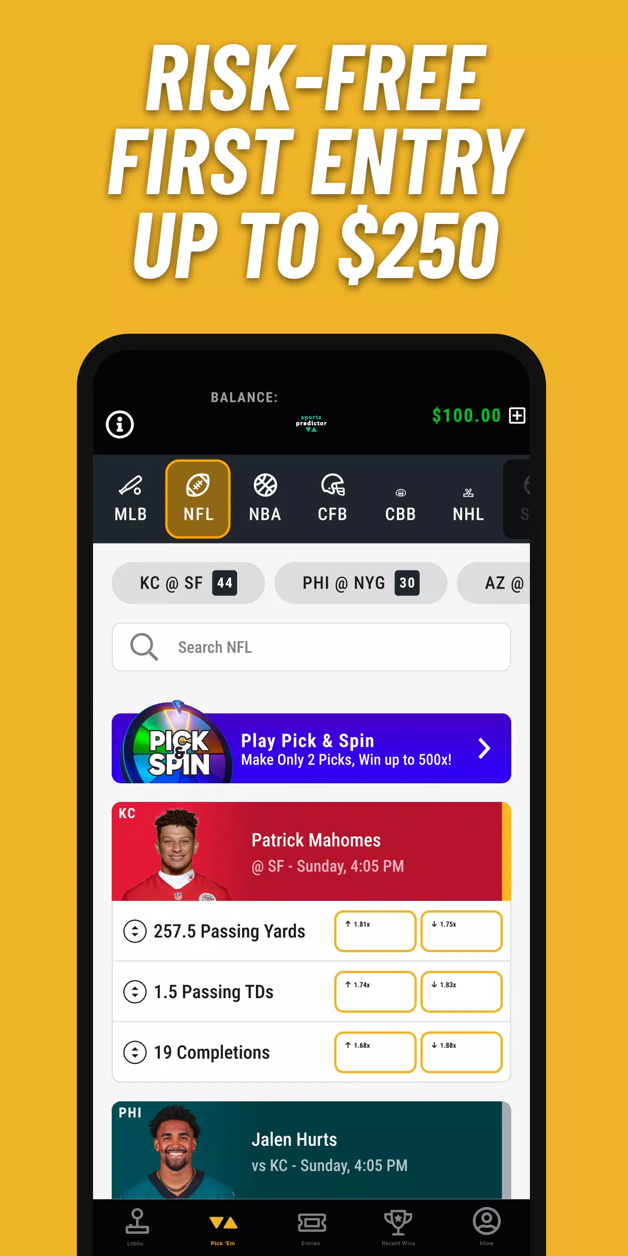 Sports Predictor: Fantasy Game ဖန်သားပြင်ဓာတ်ပုံ 1