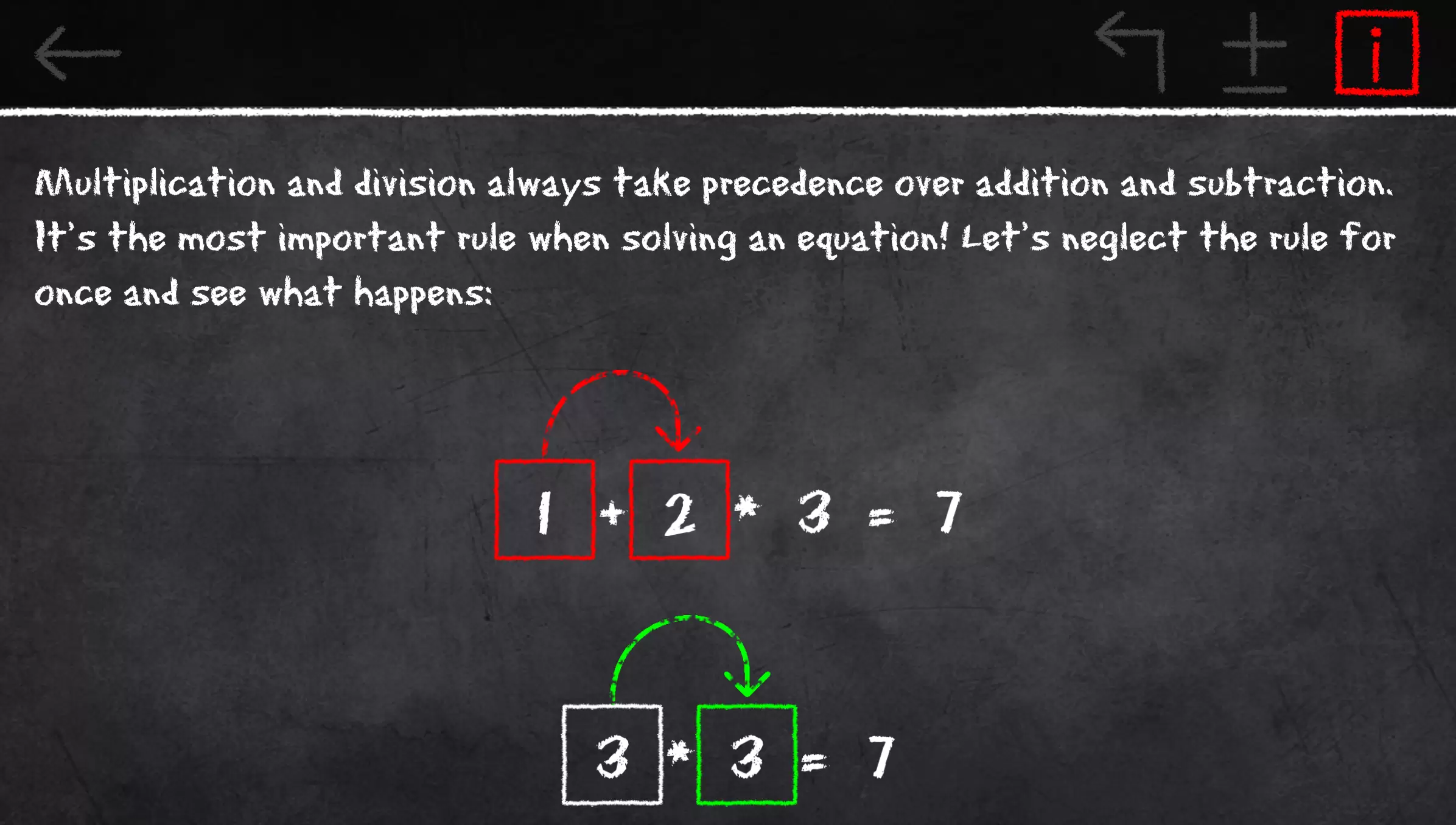 x=1: Learn to solve equations स्क्रीनशॉट 2