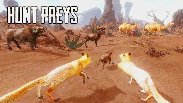 The Fox - Animal Simulator Captura de pantalla 1