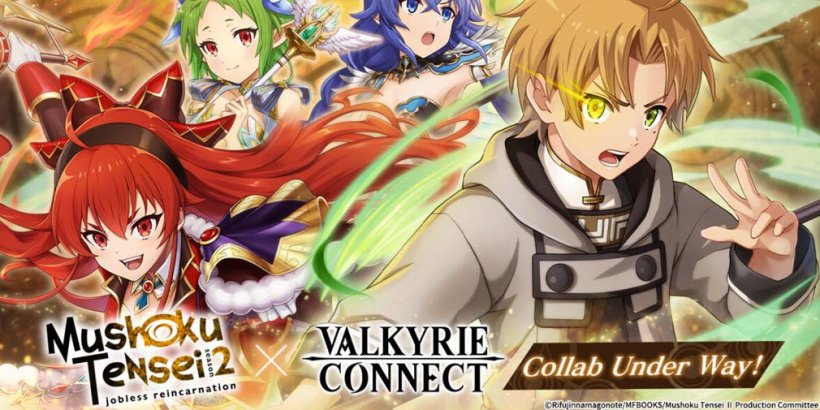 Valkyrie Connect เพิ่มตัวละครใหม่และช่างการเติบโตที่สดใหม่ในเหตุการณ์ Mushoku Tensei Crossover