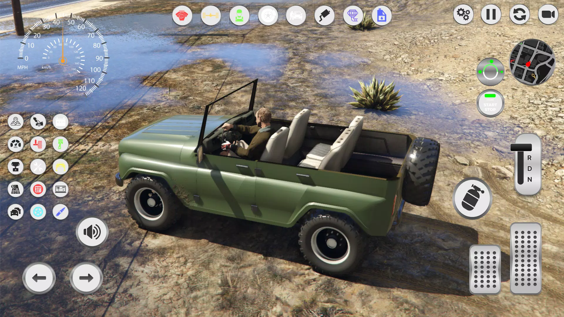 UAZ Hunter 4x4 Russian SUV應用截圖第1張