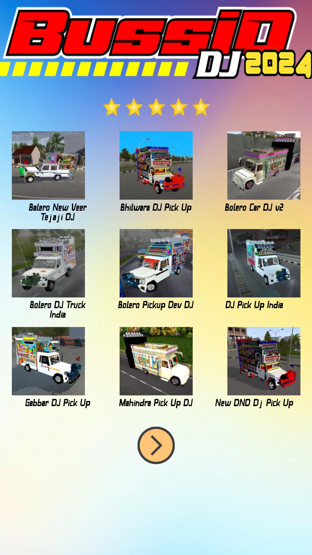 Mod Bussid DJ 2024 ภาพหน้าจอ 1