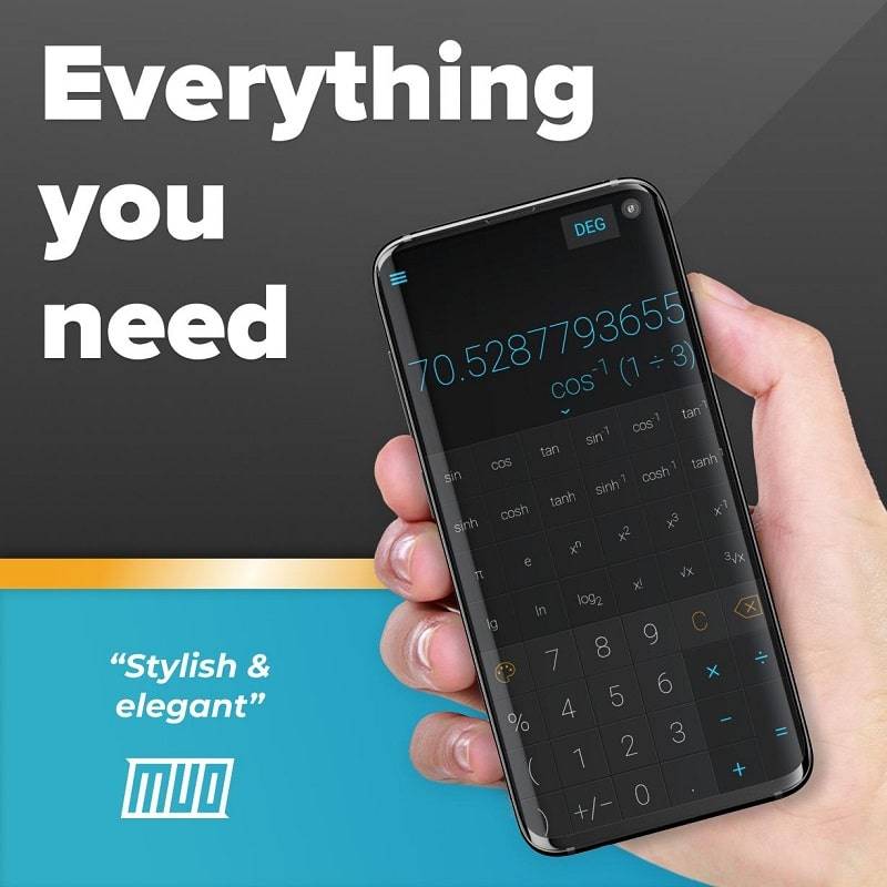 Stylish Calculator – CALCU Captura de pantalla 2