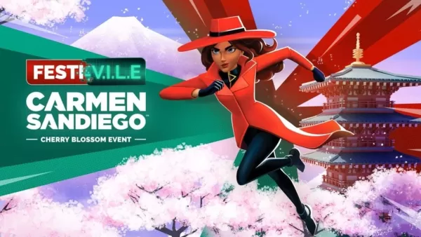 Carmen Sandiego kỷ niệm 40 năm bằng cách giải quyết tội ác tại Lễ hội hoa anh đào của Nhật Bản