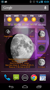 Moon Phase Widget 스크린샷 2