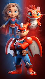 Mix Superhero Avatar Generate Ảnh chụp màn hình 3