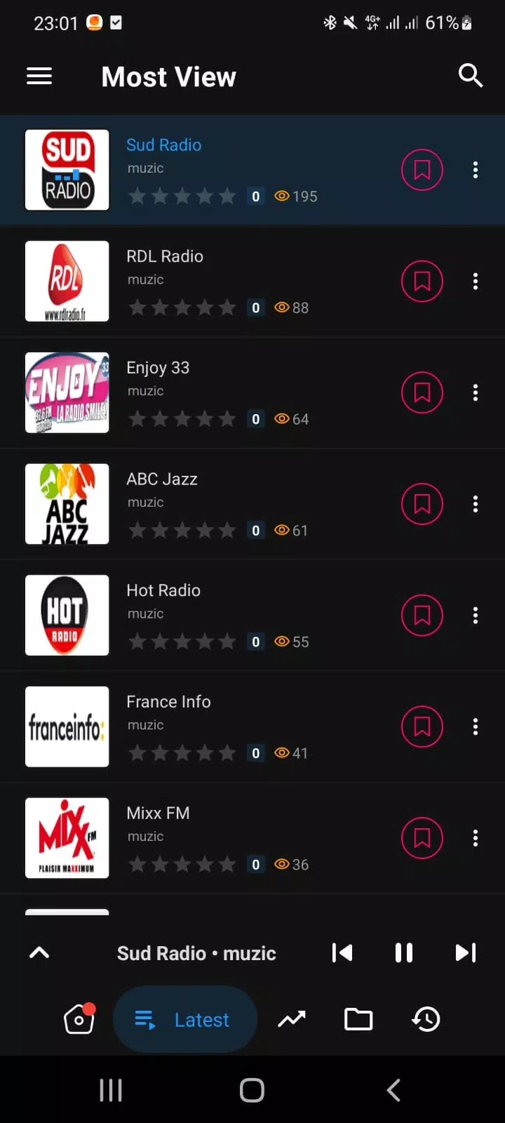 Radio France Captura de pantalla 0