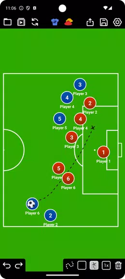 Taktikboard für Fußball Screenshot 2