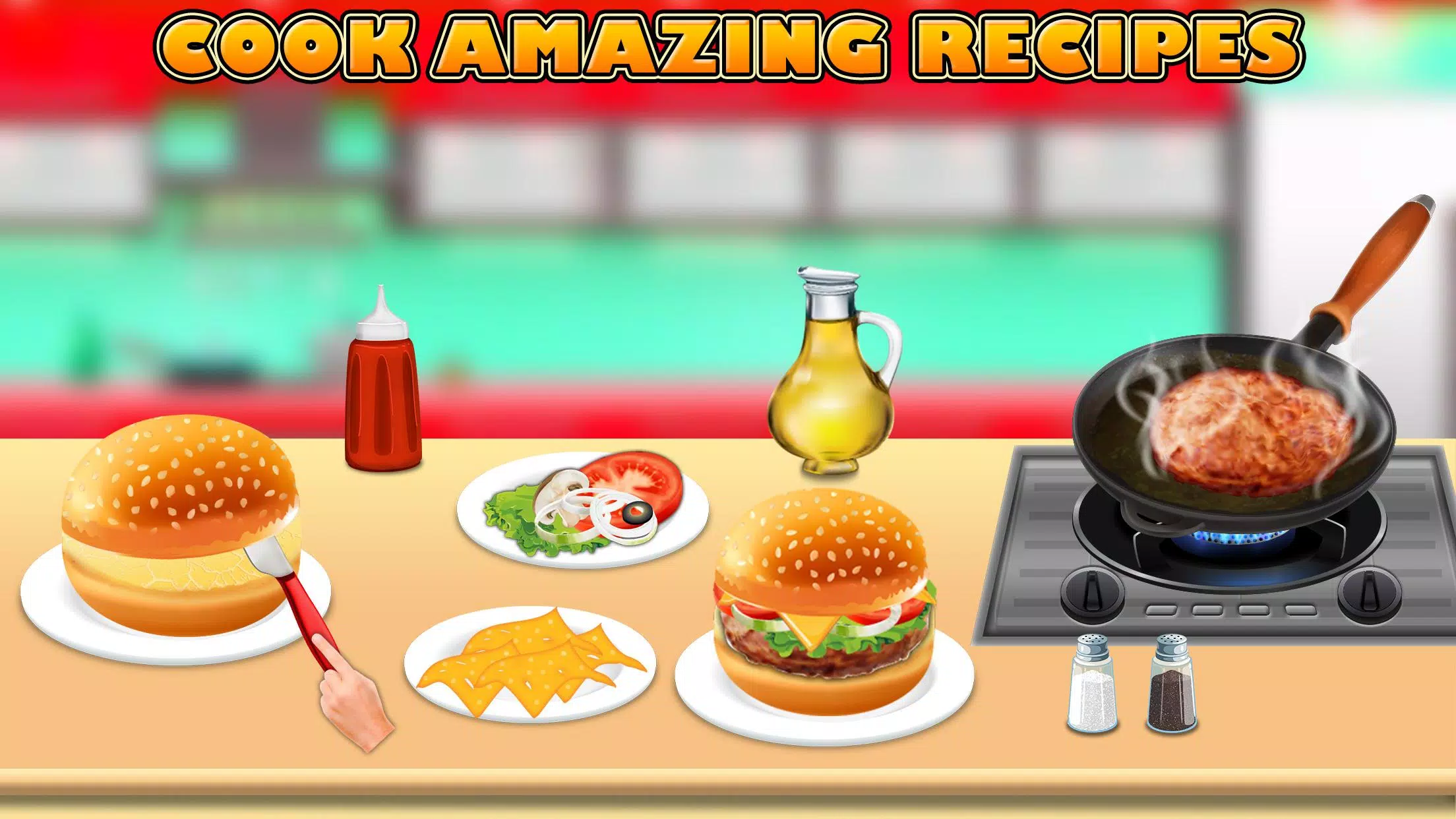 Cooking Chef Restaurant Game Schermafbeelding 1