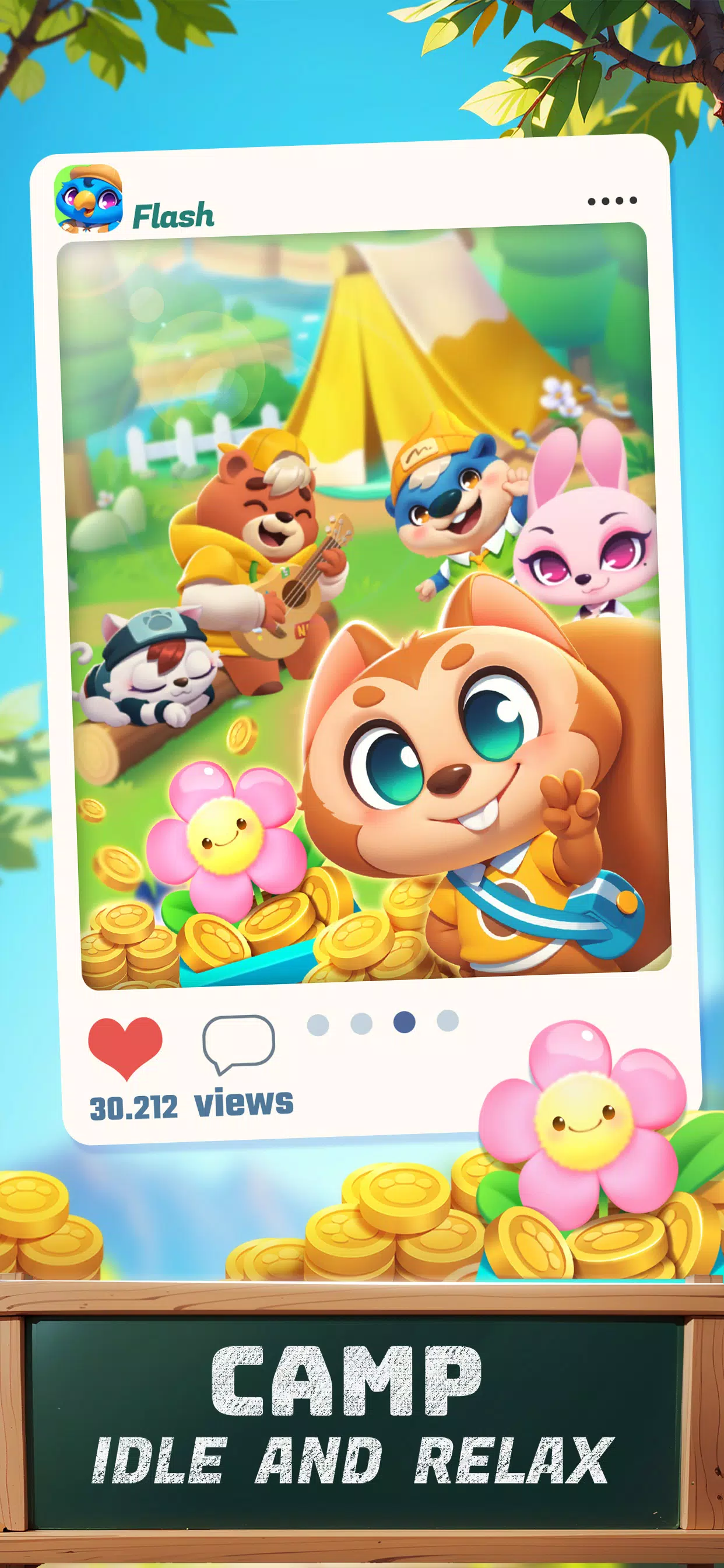 Camp Pop - Bubble Shooter Tangkapan skrin 1