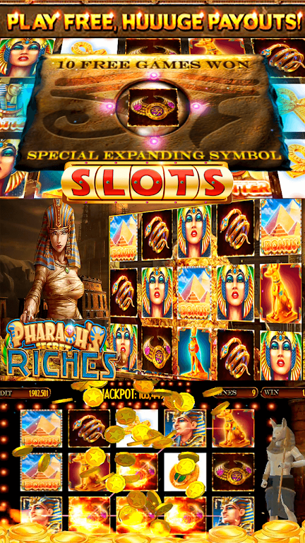 Pharaoh’s Secret Casino Online Slot Machine 스크린샷 2