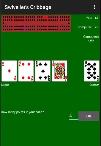 Swiveller’s Cribbage ภาพหน้าจอ 2