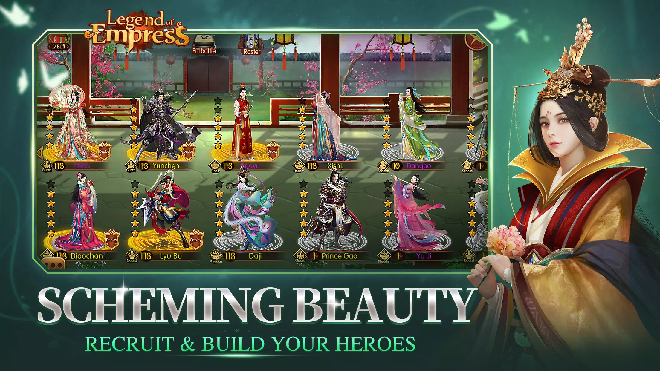 Schermata Legend of Empress 3