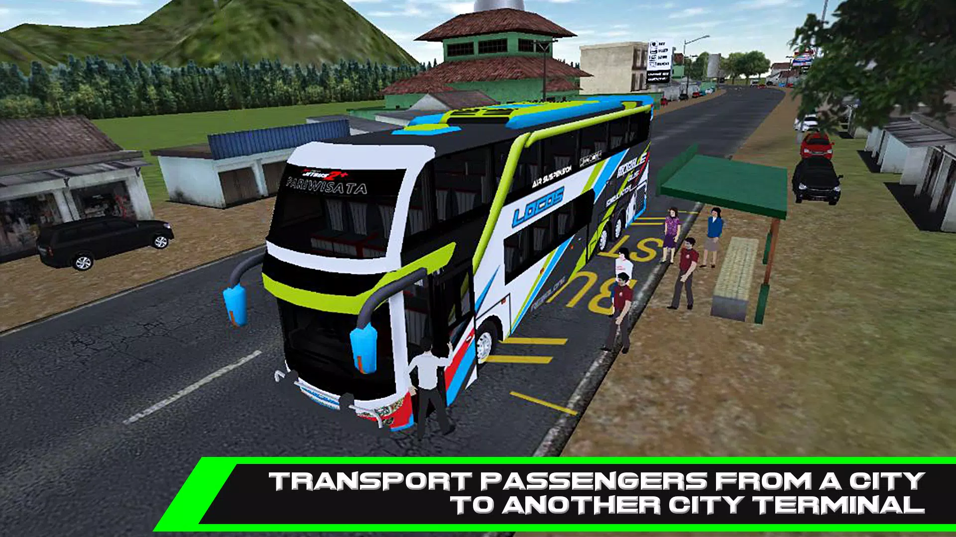 Mobile Bus Simulator 스크린샷 1