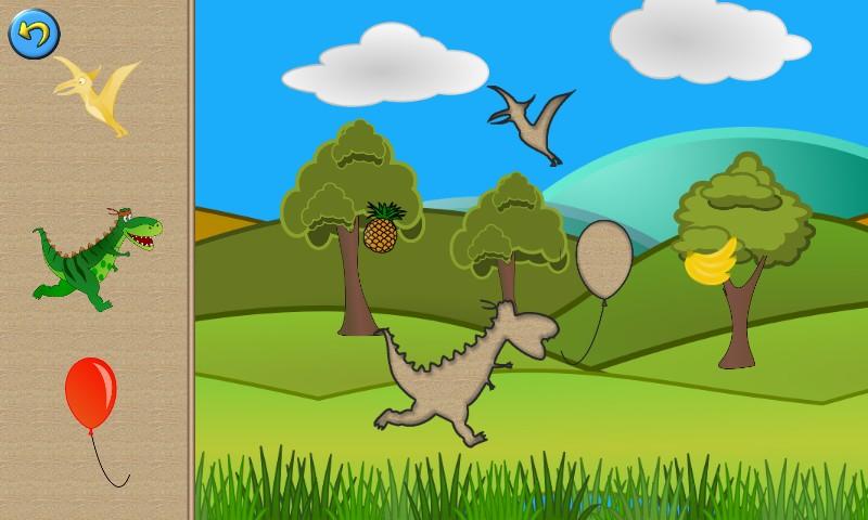 Dino Puzzle Kids Dinosaur Game ภาพหน้าจอ 2