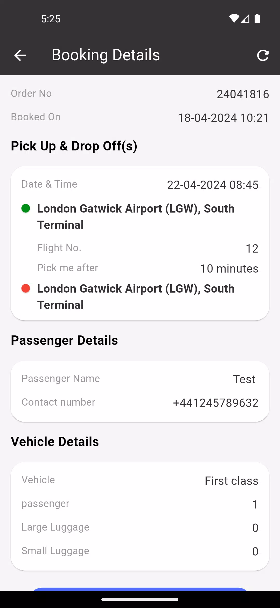 M’s Chauffeurs Captura de pantalla 3
