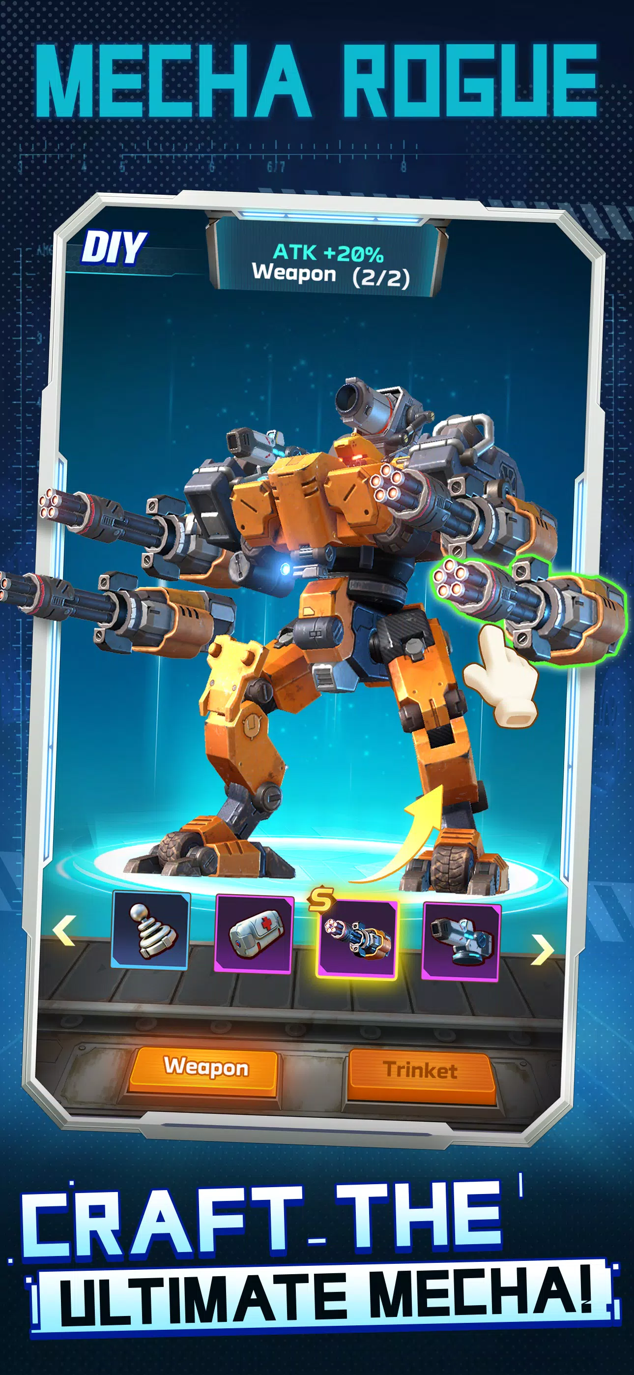 Mecha Rogue应用截图第0张