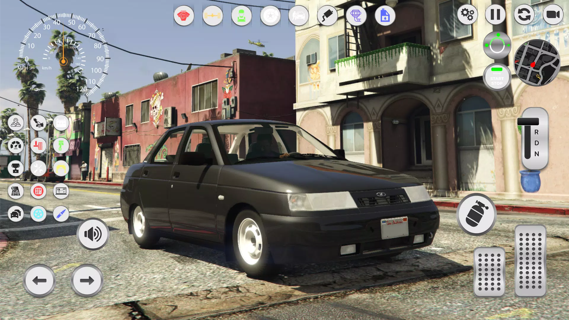 Lada 2110: Urban Simulator ဖန်သားပြင်ဓာတ်ပုံ 0