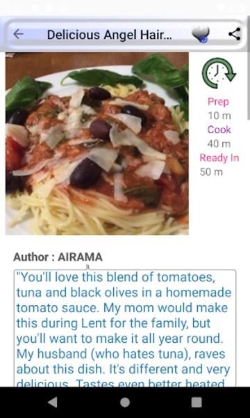 Italian Meal Recipes 스크린샷 0