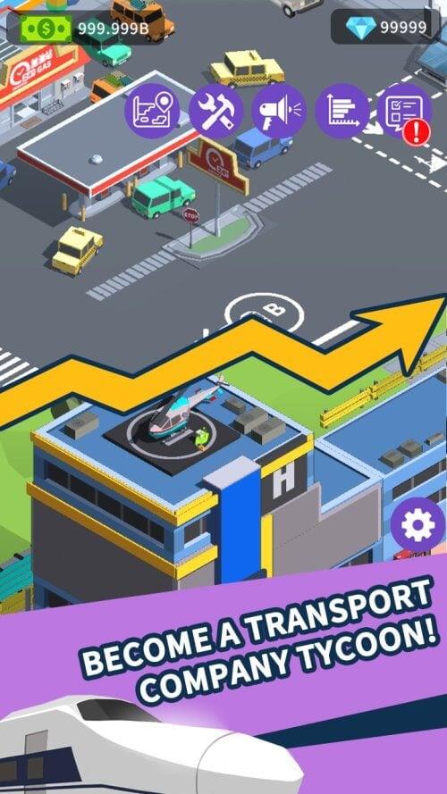 Idle Traffic Tycoon Captura de tela 1