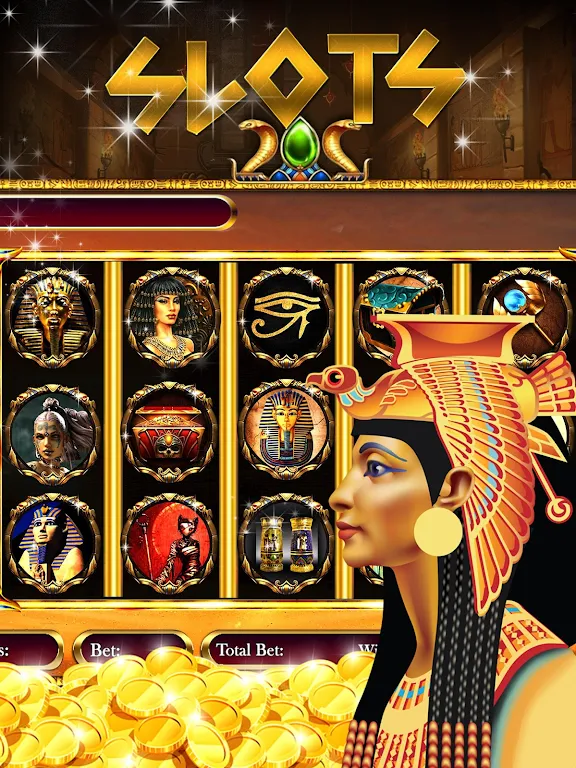 Pharaoh Slots - Ancient Casino スクリーンショット 1