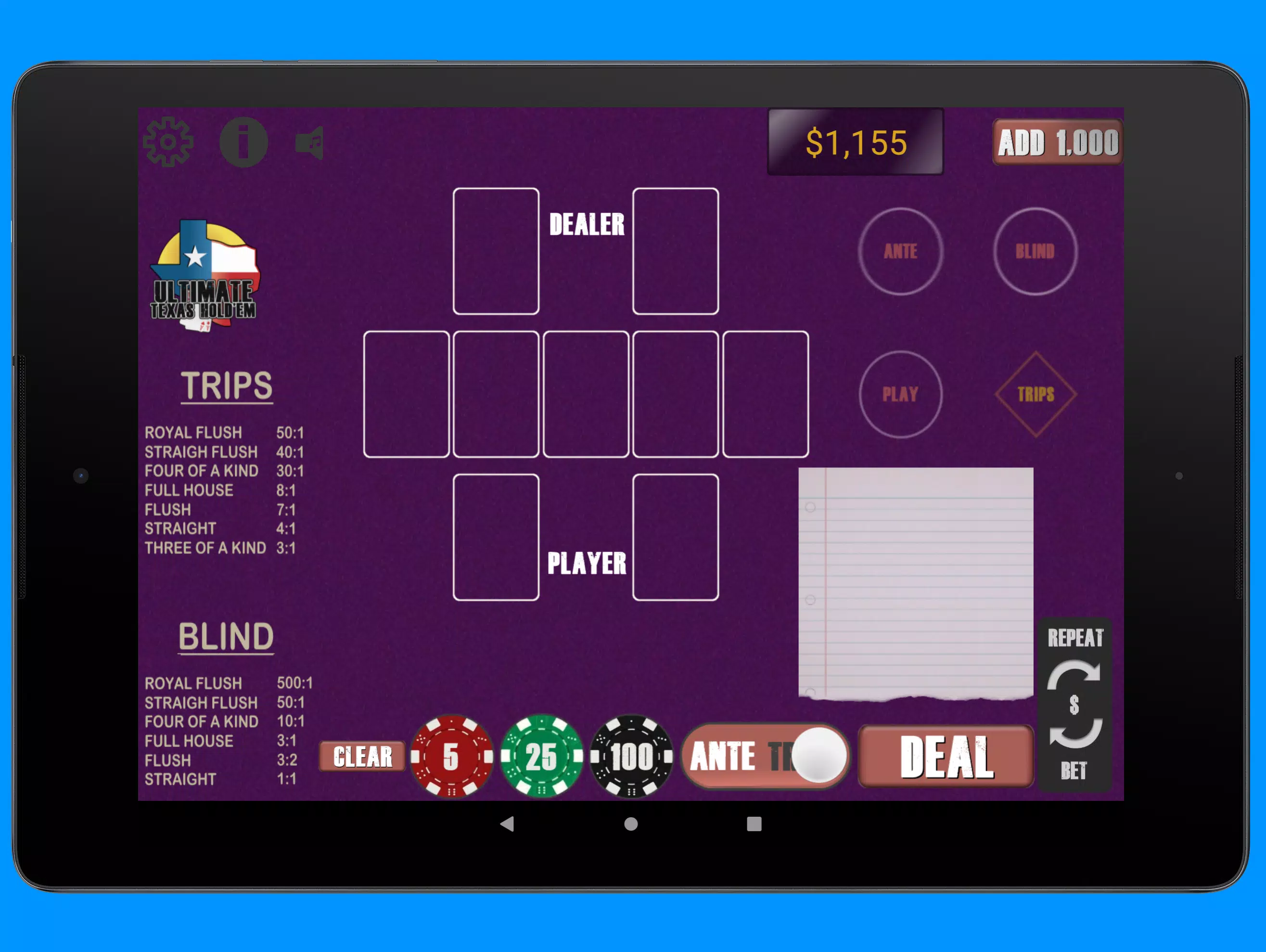 Texas Ultimate Holdem Captura de pantalla 3