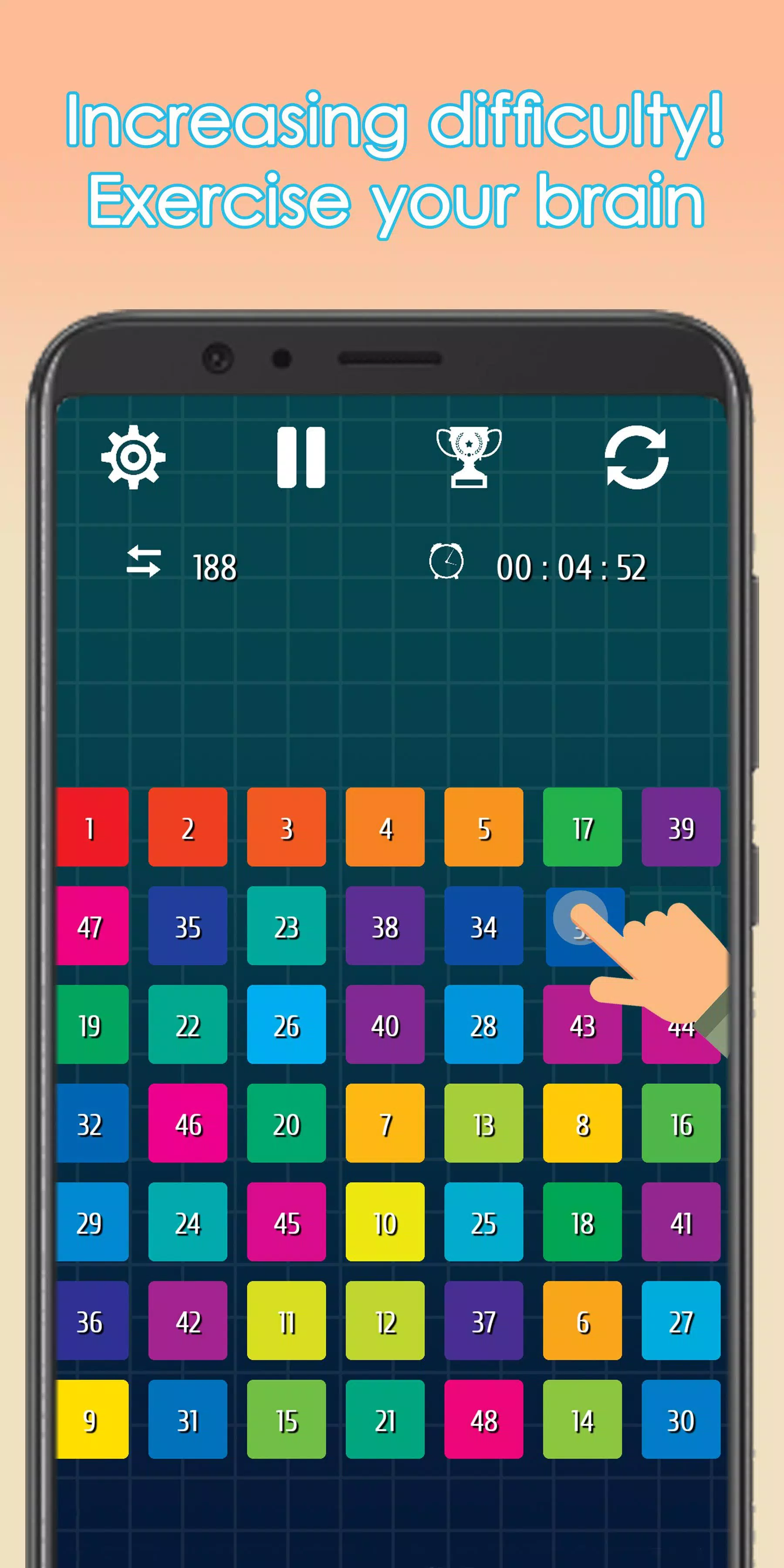 15 Puzzle -Fifteen Puzzle Game Ảnh chụp màn hình 3