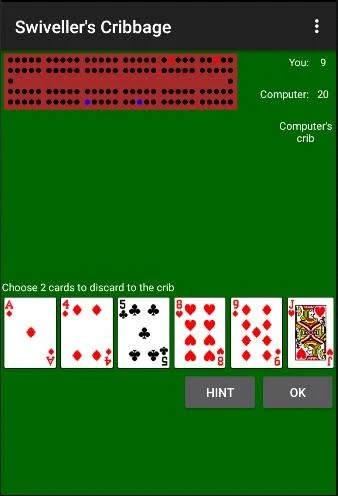 Swiveller’s Cribbage ภาพหน้าจอ 0