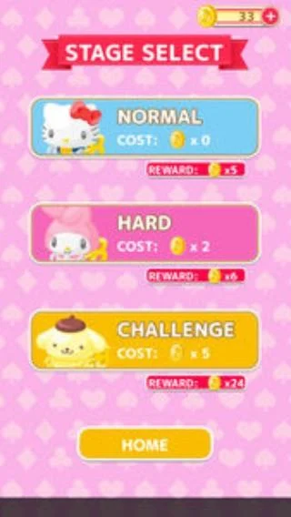 Hello Kitty Solitaire स्क्रीनशॉट 2