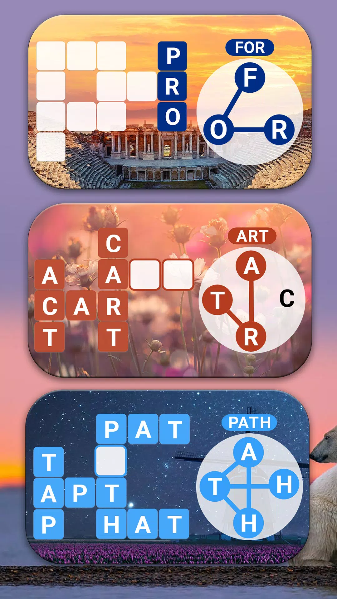 Word Galaxy Challenge Schermafbeelding 2