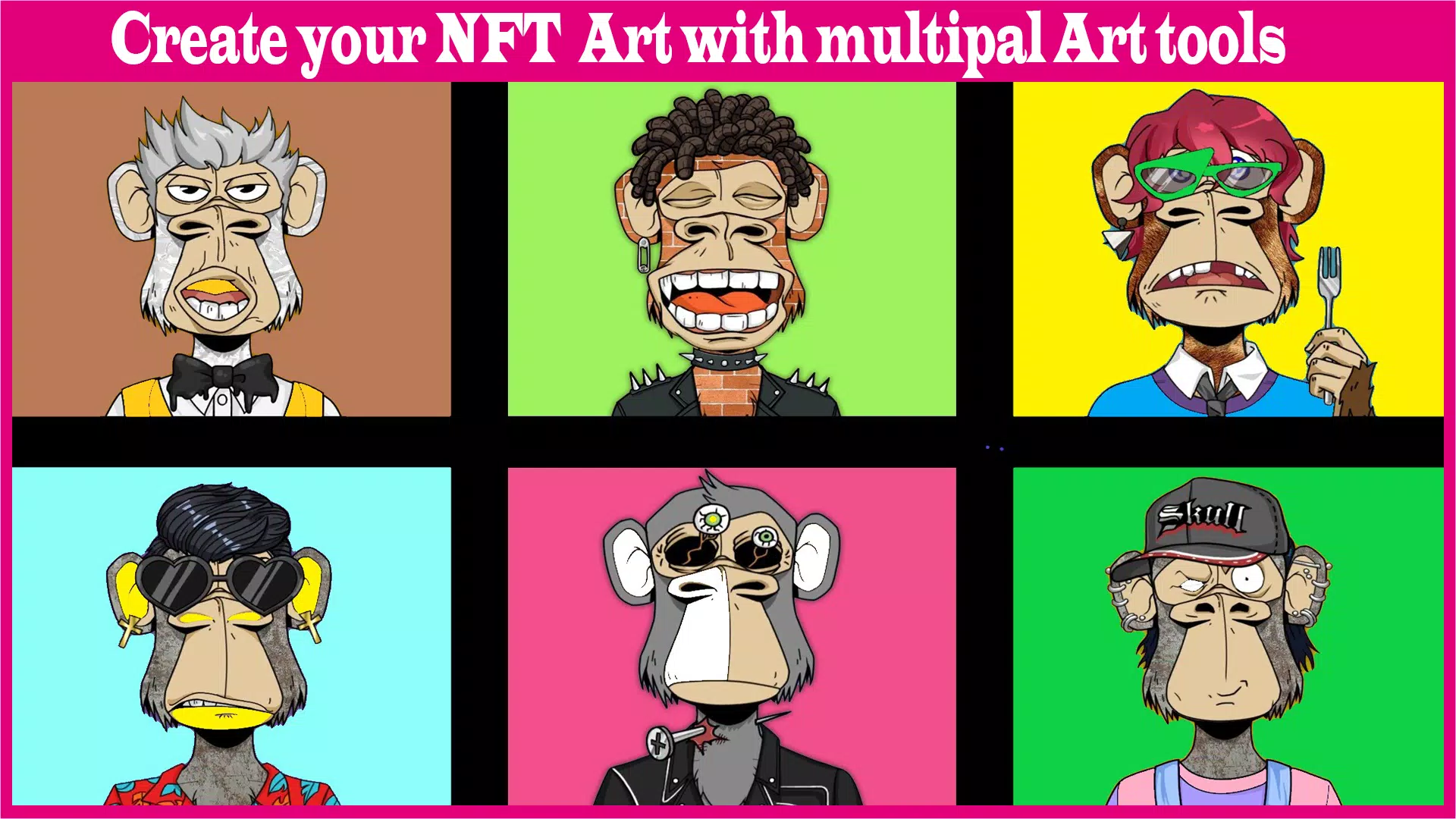 NFT Creator - NFT Art Maker Tangkapan skrin 1