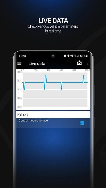 Schermata OBDeleven car diagnostics 1