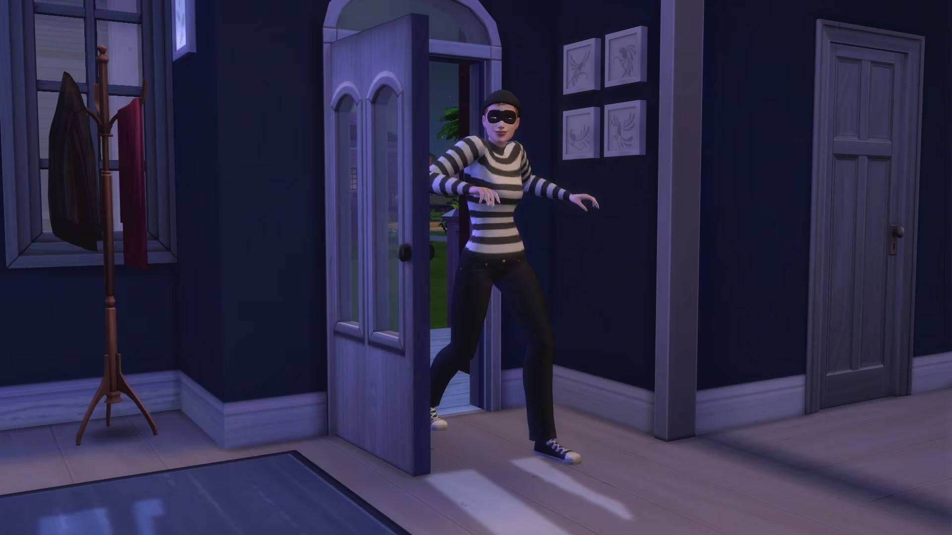 Der geliebte Sims -Charakter verbindet sich den Sims 4