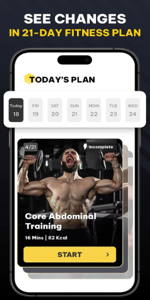 The Muscle Monster Workout Planner Скриншот 1