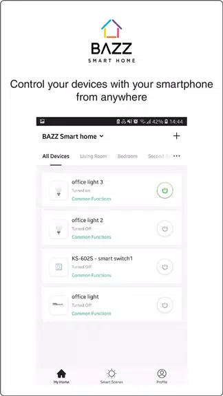 BAZZ Smart Home स्क्रीनशॉट 0