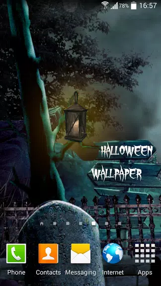 Halloween Live Wallpaper应用截图第1张