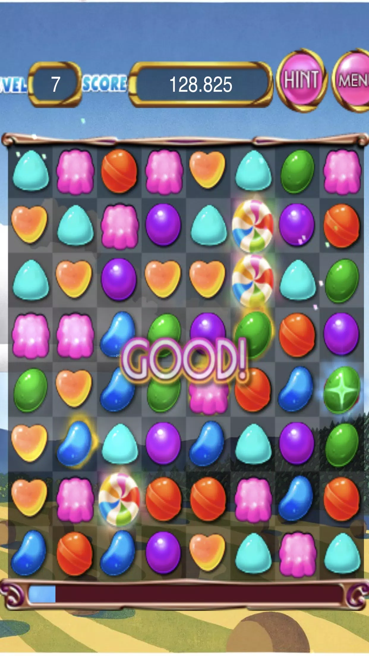 Candys pop funny game Captura de pantalla 1