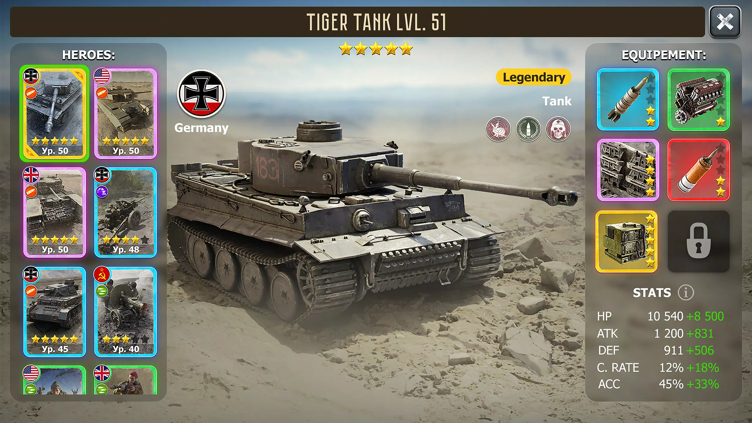 Heroes of Wars: WW2 Battles (2應用截圖第1張
