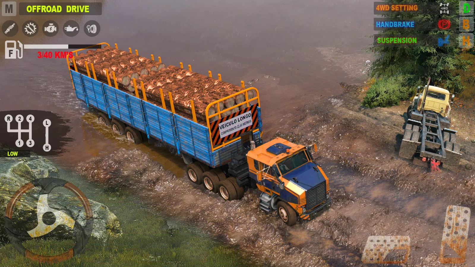 Offroad Mudrunner Games 3D スクリーンショット 2